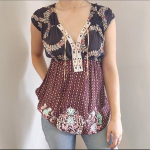 Free People boho top